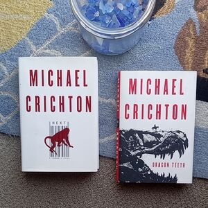 Michael Crichton Book Bundle 2 Books